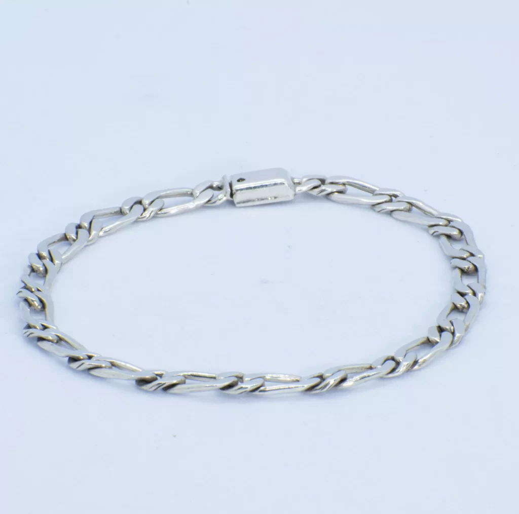 Pulsera hombre plata