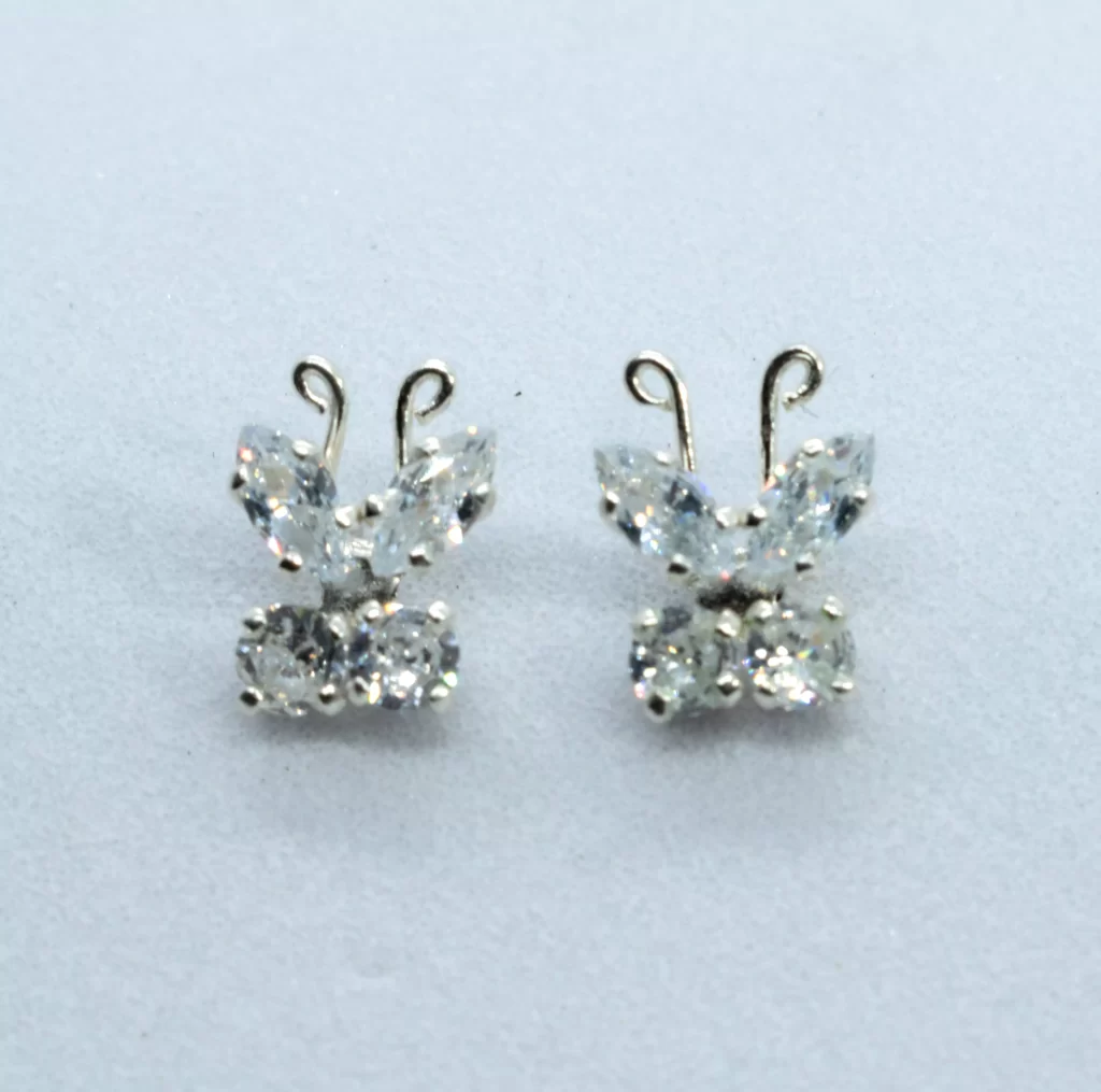 Aretes mariposa